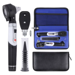Set of otoscope and opthalmoscope