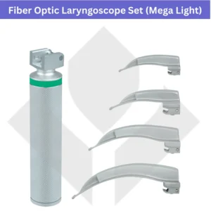 Fiber Optic Laryngoscope with Macintosh Blade Set