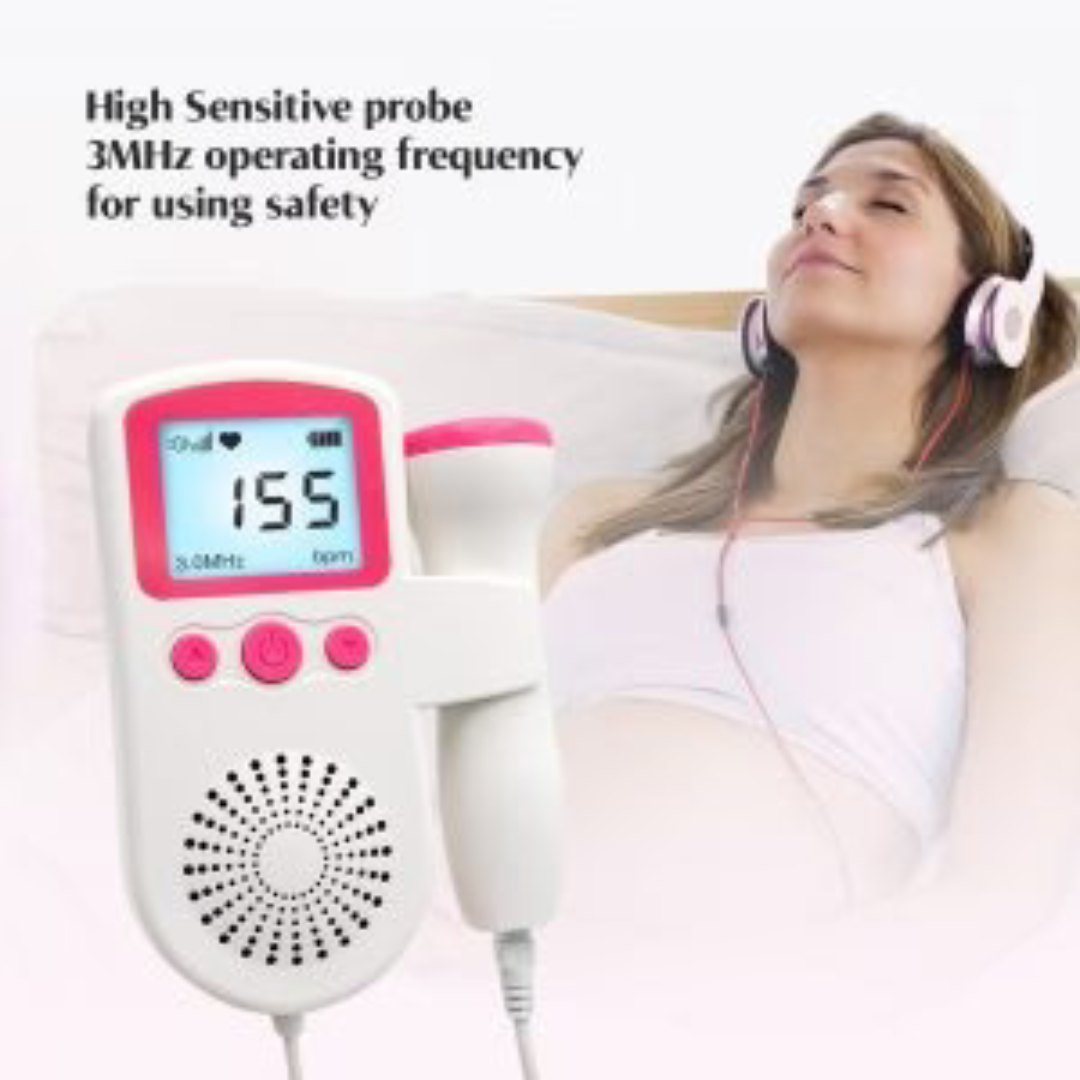 Fetal Doppler Heart Beat Monitoring Machine for Pregnant women